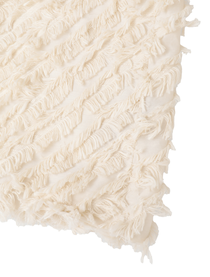 フリンジカットJQスタンドカラーブラウス 詳細画像 アイボリー 9