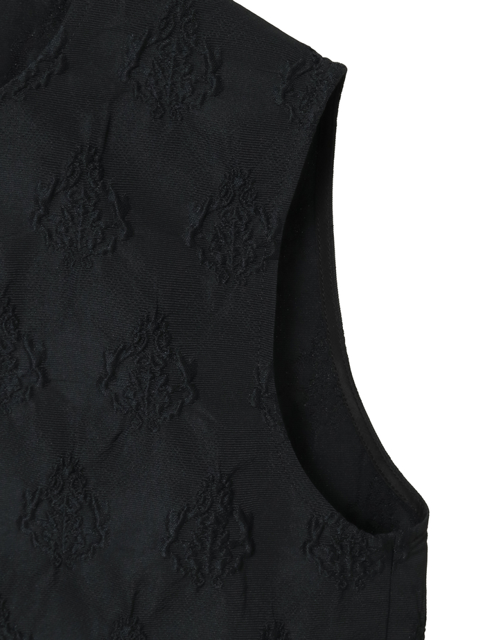 オーナメントJQノースリーブブラウス 詳細画像 ブラック 8