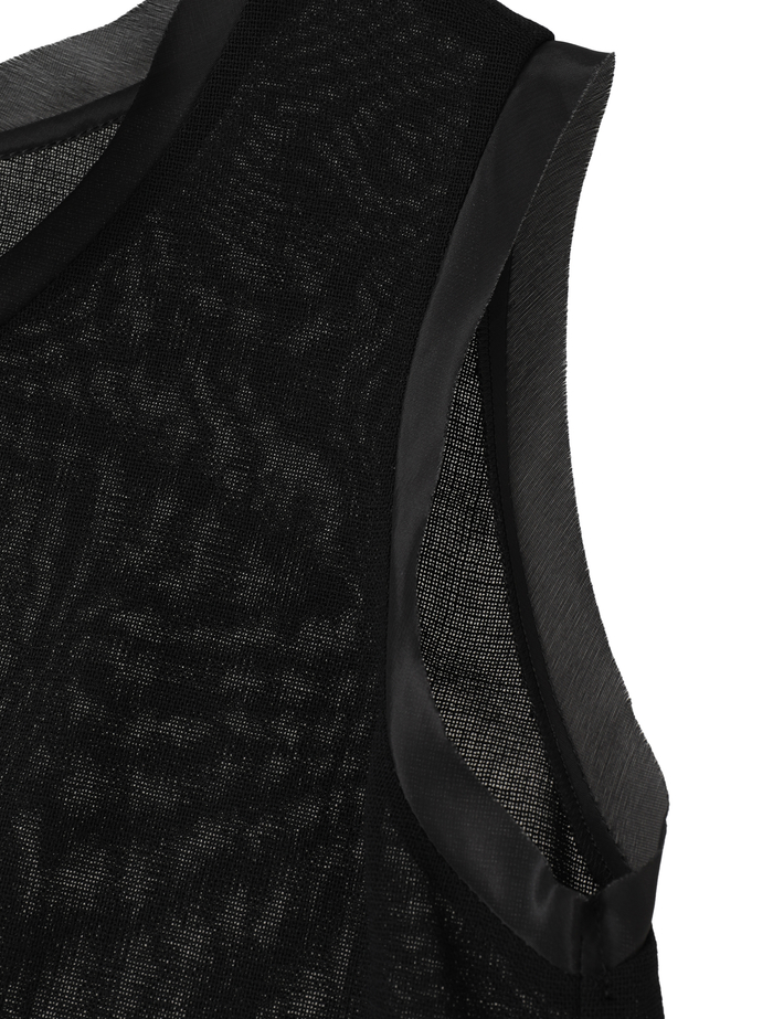 ウールメッシュタンクトップ 詳細画像 ブラック 7