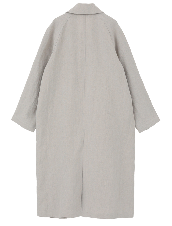 ナチュラルリネンワッシャーステンカラーコート 詳細画像 ベージュ 5