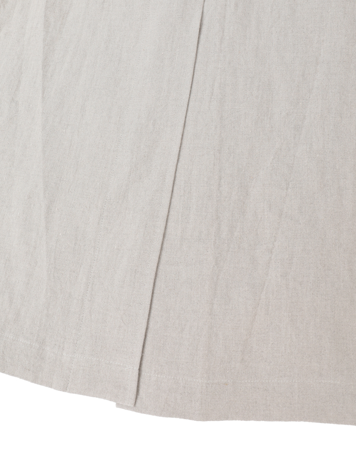 ナチュラルリネンワッシャーステンカラーコート 詳細画像 ベージュ 9