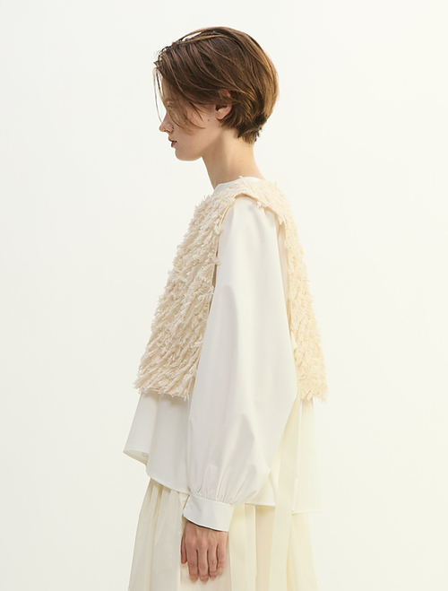 フリンジカットJQショートベスト