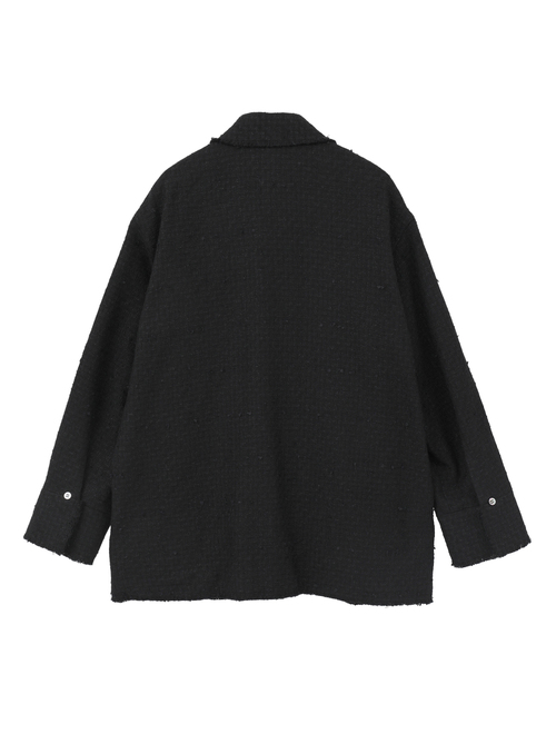 ペーパーツイードシャツジャケット