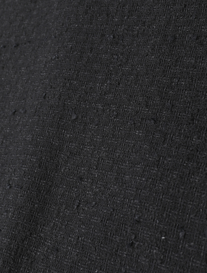 ペーパーツイードシャツジャケット 詳細画像 ブラック 8