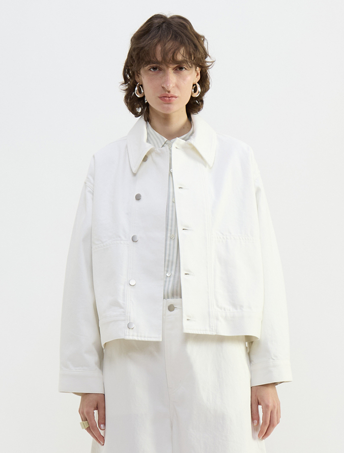 11.8ozデニムワークジャケット 詳細画像 ホワイト 1