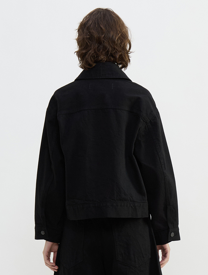 11.8ozデニムワークジャケット 詳細画像 ブラック 3