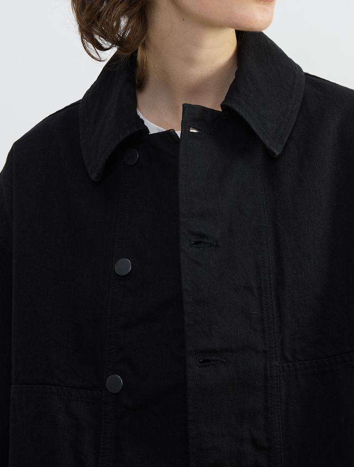 11.8ozデニムワークジャケット 詳細画像 ブラック 5