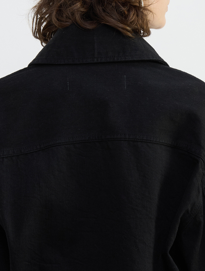 11.8ozデニムワークジャケット 詳細画像 ブラック 8