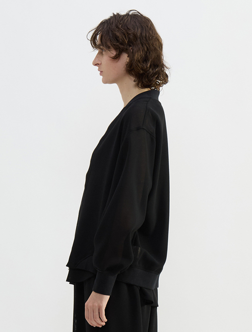 ウールメッシュスタジアムブルゾン