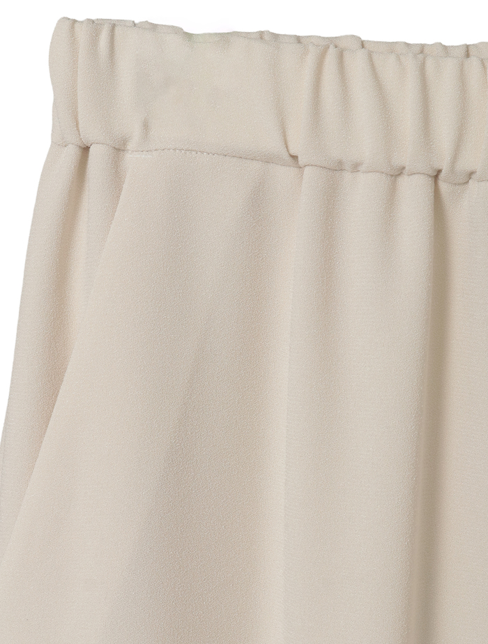 バックサテンジョーゼットジョガーパンツ 詳細画像 ライトベージュ 3