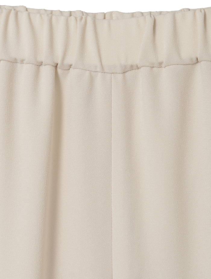 バックサテンジョーゼットジョガーパンツ 詳細画像 ライトベージュ 4