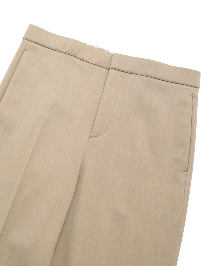 ベネストレッチストレートパンツ 詳細画像 ベージュ 3