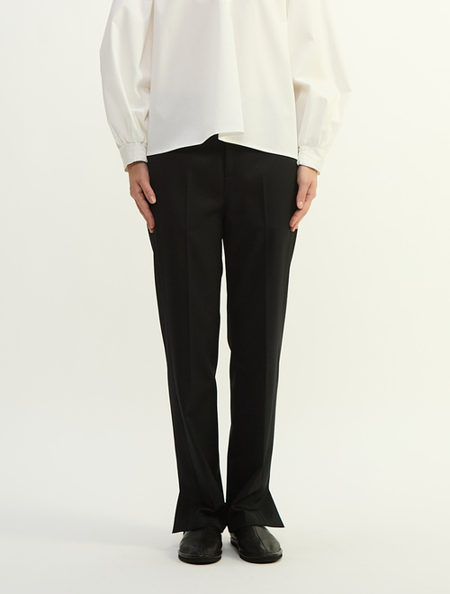 キュプラストレッチAラインパンツ