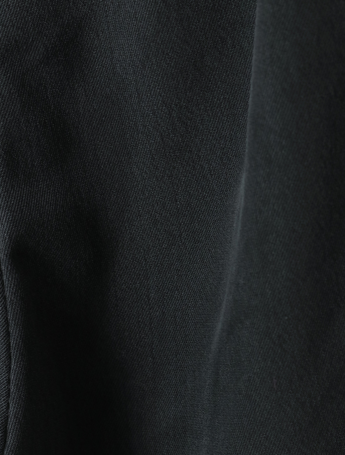 キュプラストレッチAラインパンツ 詳細画像 ブラック 10