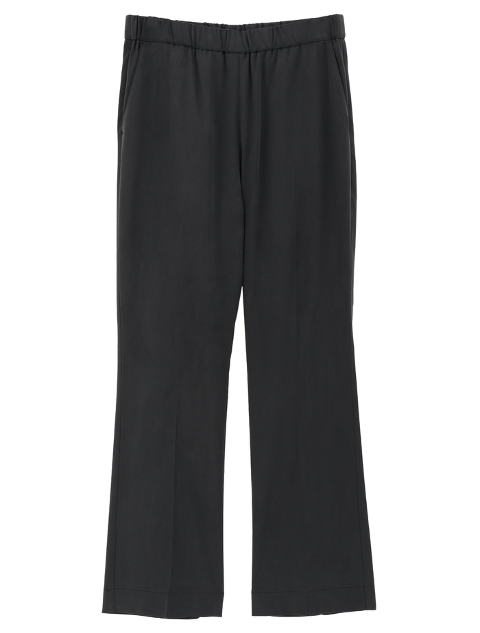 キュプラストレッチAラインパンツ 詳細画像 ブラック 11