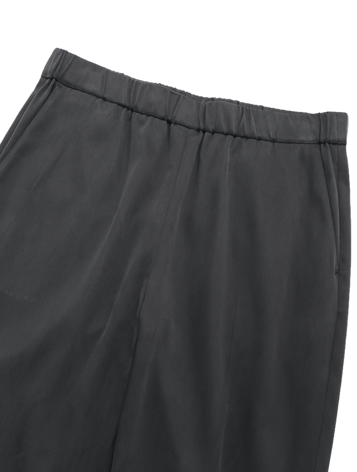 キュプラストレッチAラインパンツ 詳細画像 ブラック 13
