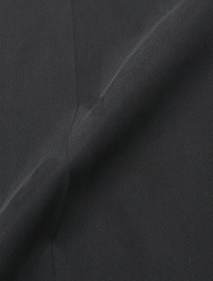 キュプラストレッチAラインパンツ 詳細画像 ブラック 16