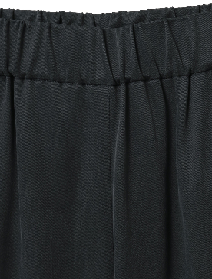 キュプラストレッチAラインパンツ 詳細画像 ブラック 7