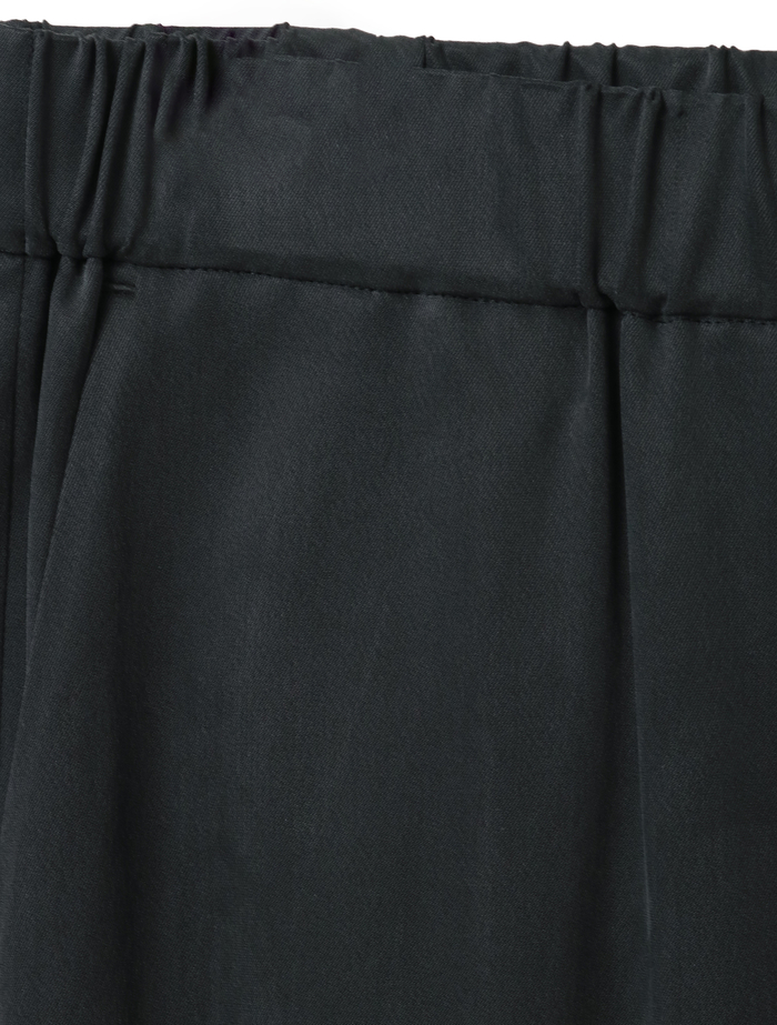 キュプラストレッチAラインパンツ 詳細画像 ブラック 8