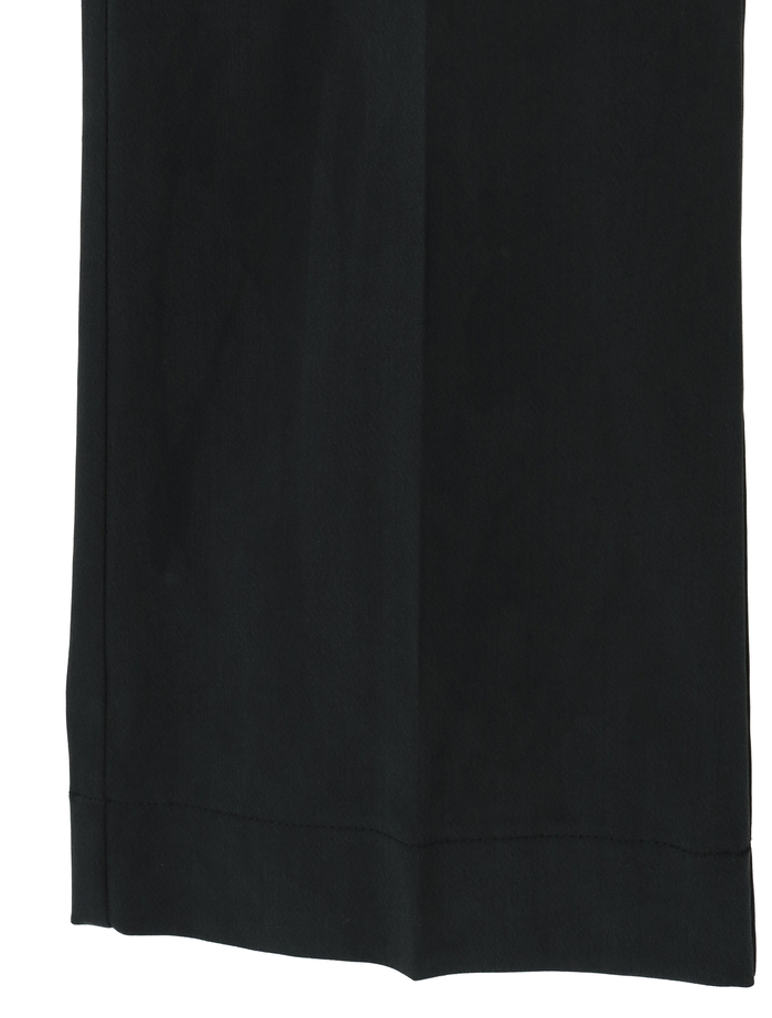 キュプラストレッチAラインパンツ 詳細画像 ブラック 9