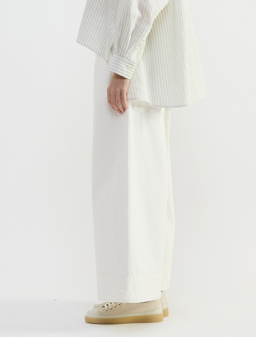 11.8ozデニムワイドパンツ