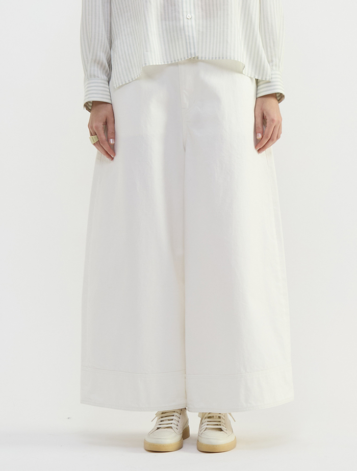 11.8ozデニムワイドパンツ 詳細画像 ホワイト 1