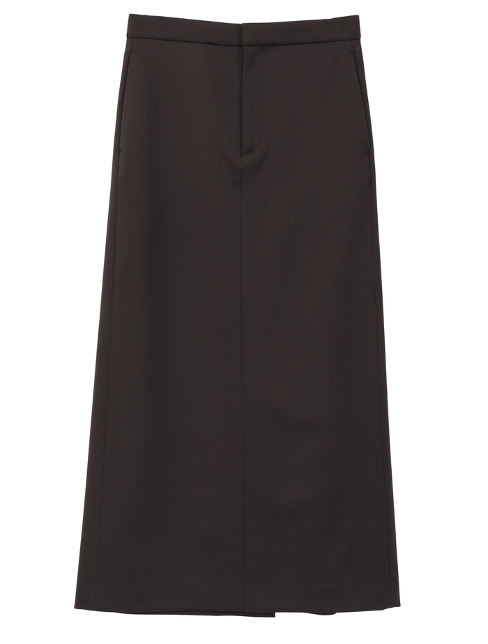 ベネストレッチストレートスカート 詳細画像 ブラウン 1