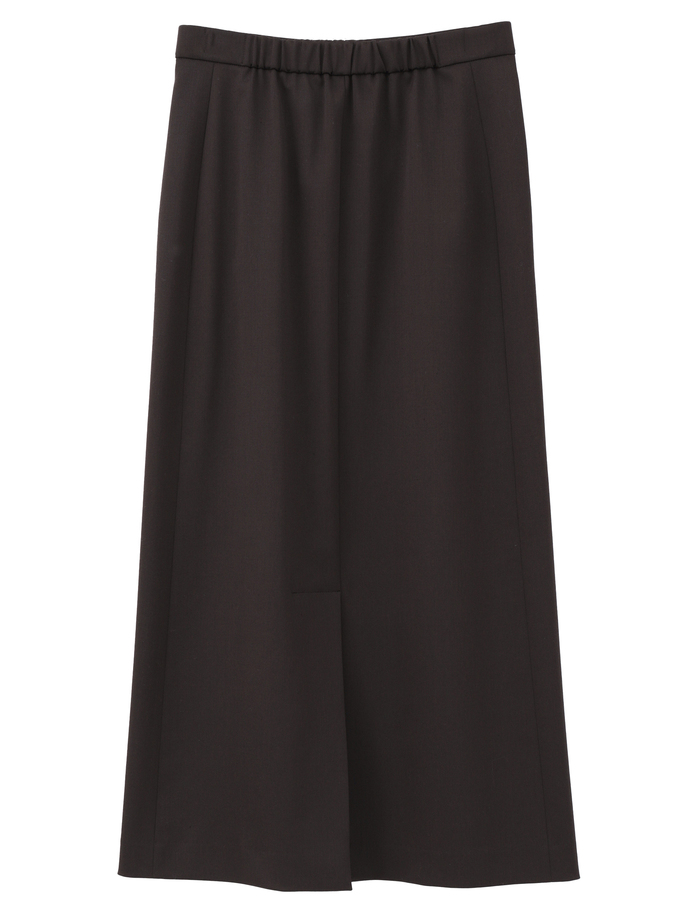 ベネストレッチストレートスカート 詳細画像 ブラウン 2