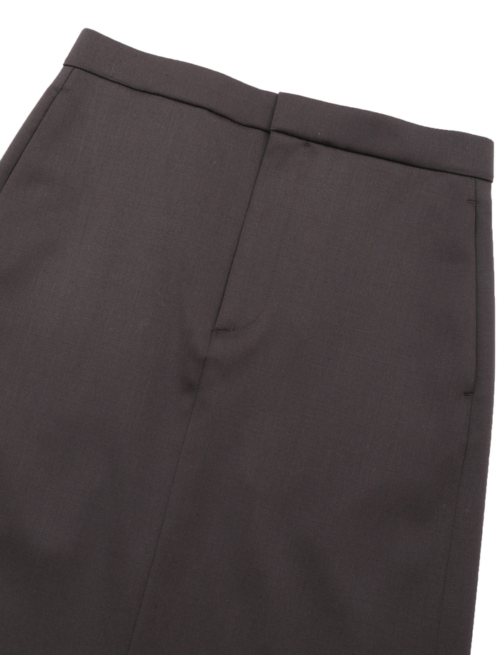 ベネストレッチストレートスカート 詳細画像 ブラウン 3