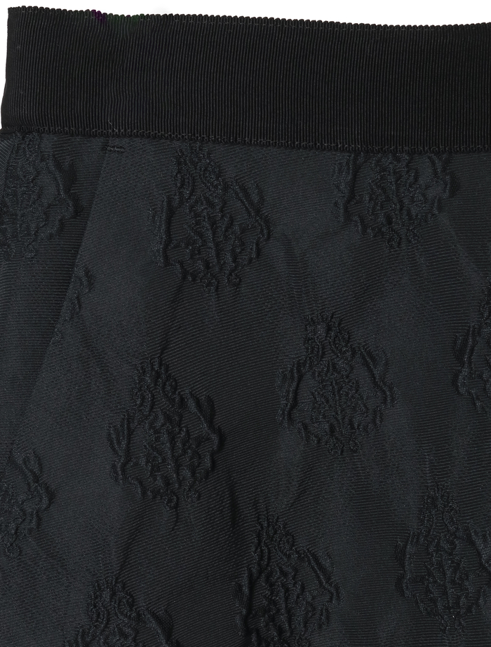 オーナメントJQAラインフレアスカート 詳細画像 ブラック 7