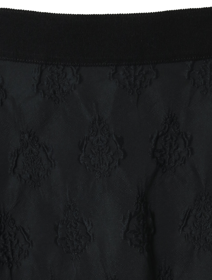 オーナメントJQAラインフレアスカート 詳細画像 ブラック 9