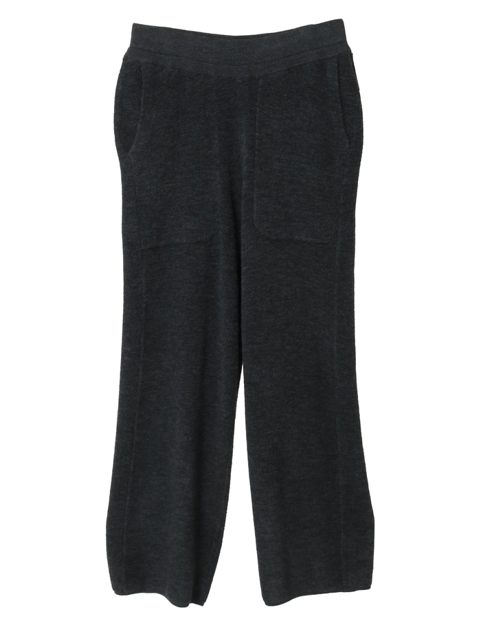 BONDパイルニットパンツ 詳細画像 チャコールグレー 1