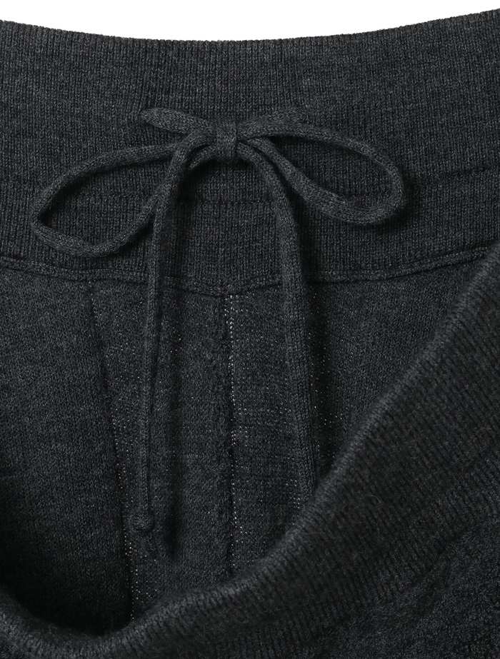 BONDパイルニットパンツ 詳細画像 チャコールグレー 6