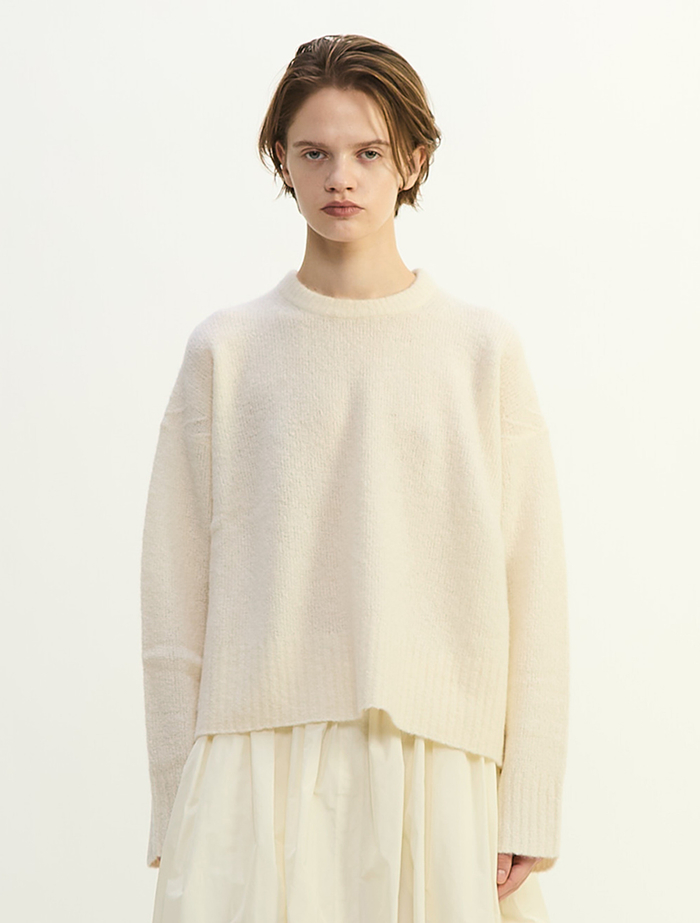 GINGERボクシープルオーバー 詳細画像 オフホワイト 2