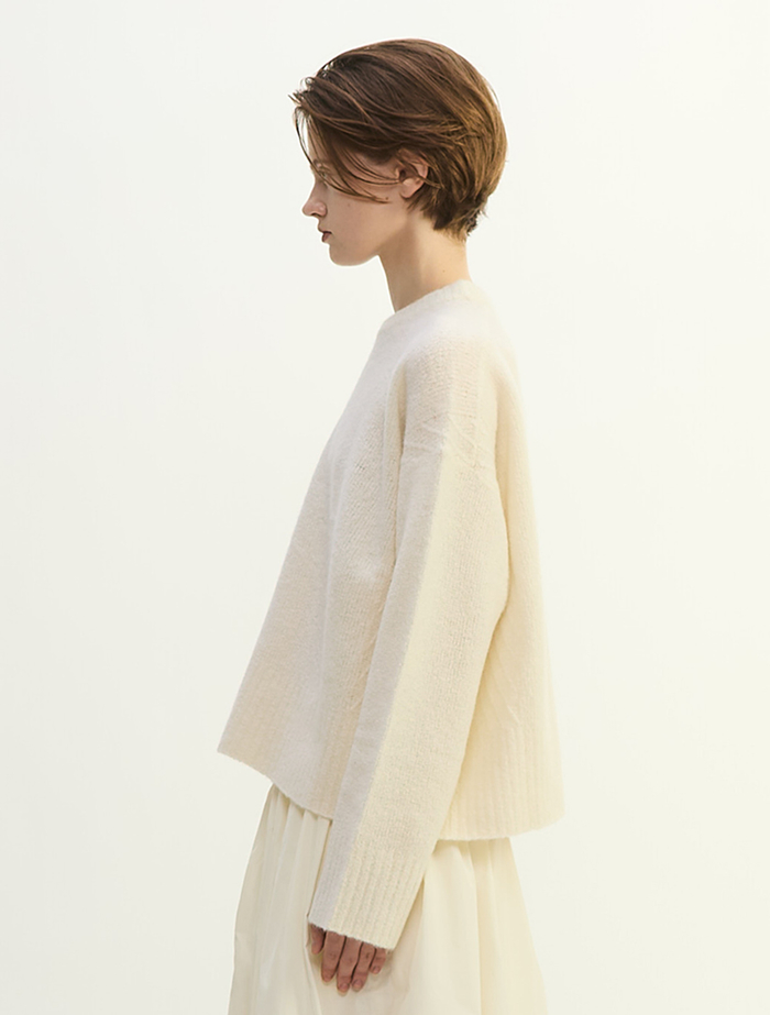 GINGERボクシープルオーバー 詳細画像 オフホワイト 3