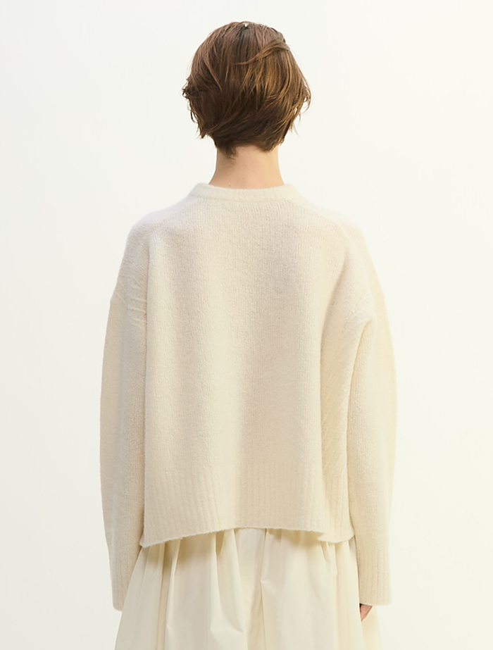GINGERボクシープルオーバー 詳細画像 オフホワイト 4
