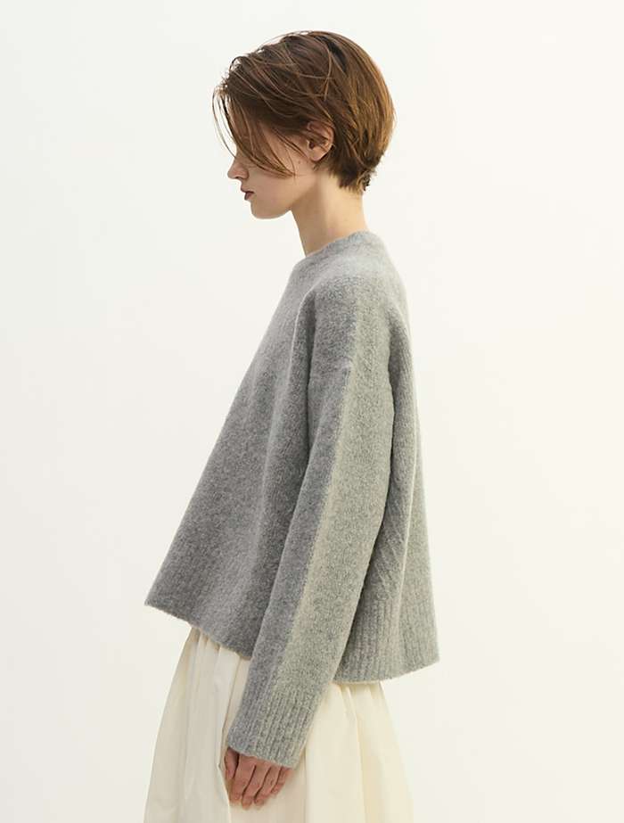 GINGERボクシープルオーバー 詳細画像 ライトグレー 3