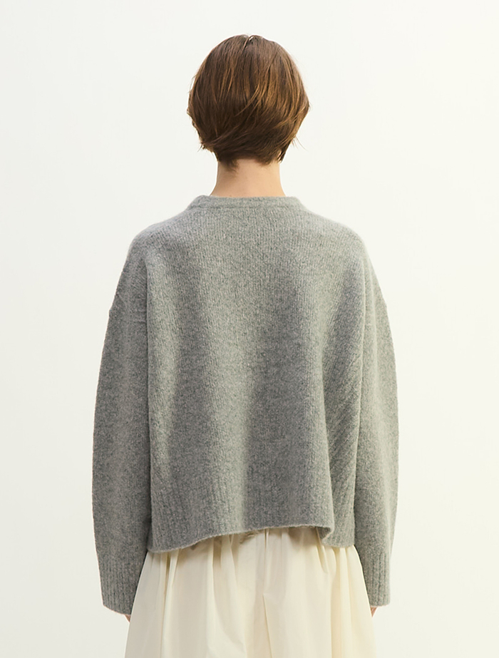 GINGERボクシープルオーバー 詳細画像 ライトグレー 4