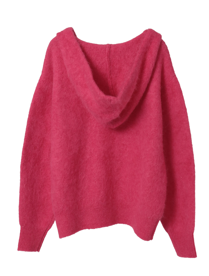 MONAアルパカショートフーディー 詳細画像 ピンク 5