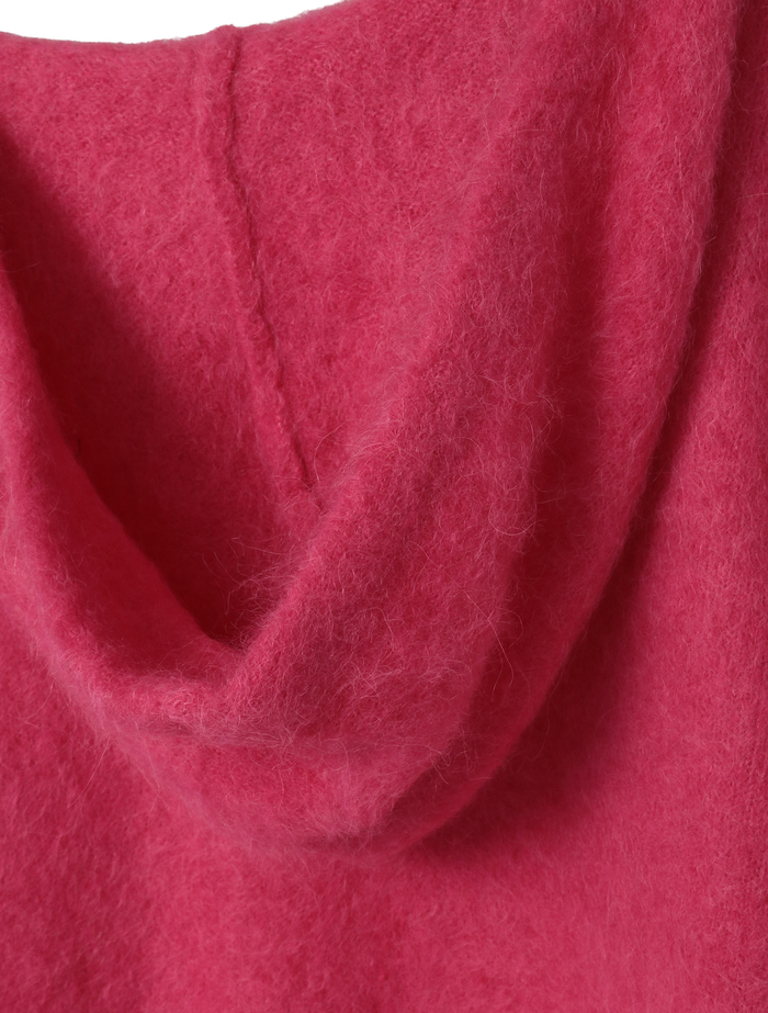 MONAアルパカショートフーディー 詳細画像 ピンク 7