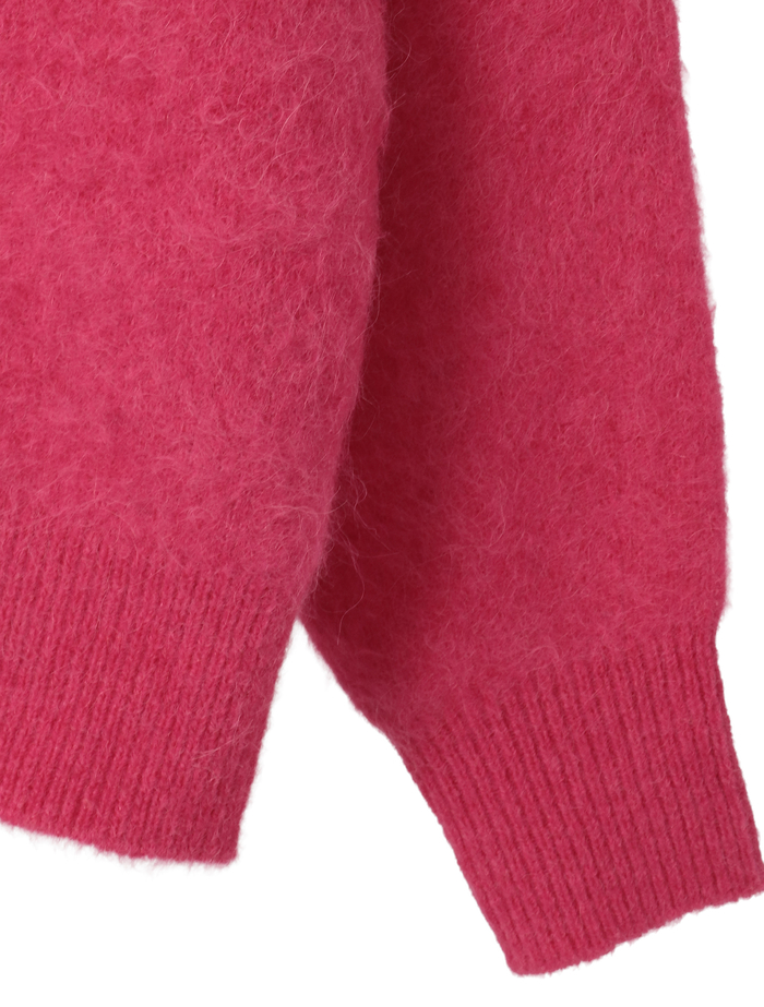 MONAアルパカショートフーディー 詳細画像 ピンク 8