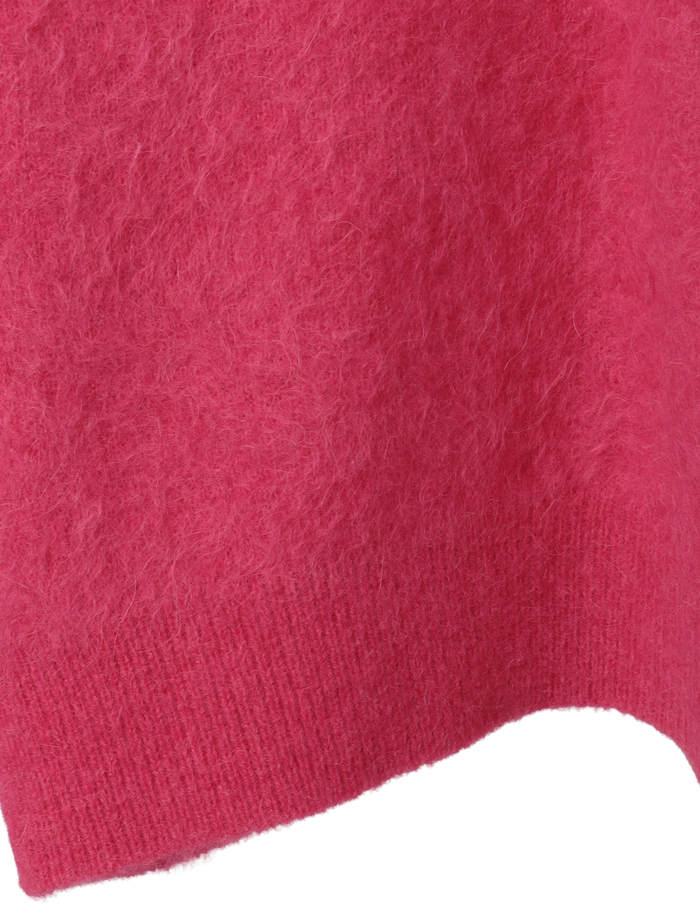 MONAアルパカショートフーディー 詳細画像 ピンク 9