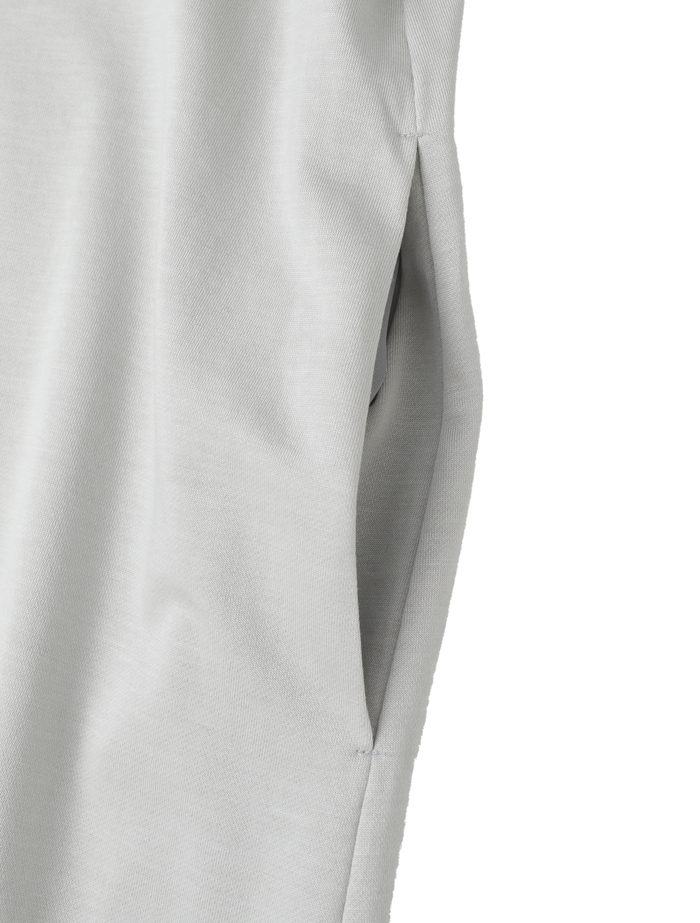 テンセルコットンスウェットロングワンピース 詳細画像 ライトグレー 6