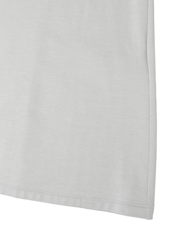 テンセルコットンスウェットロングワンピース 詳細画像 ライトグレー 7