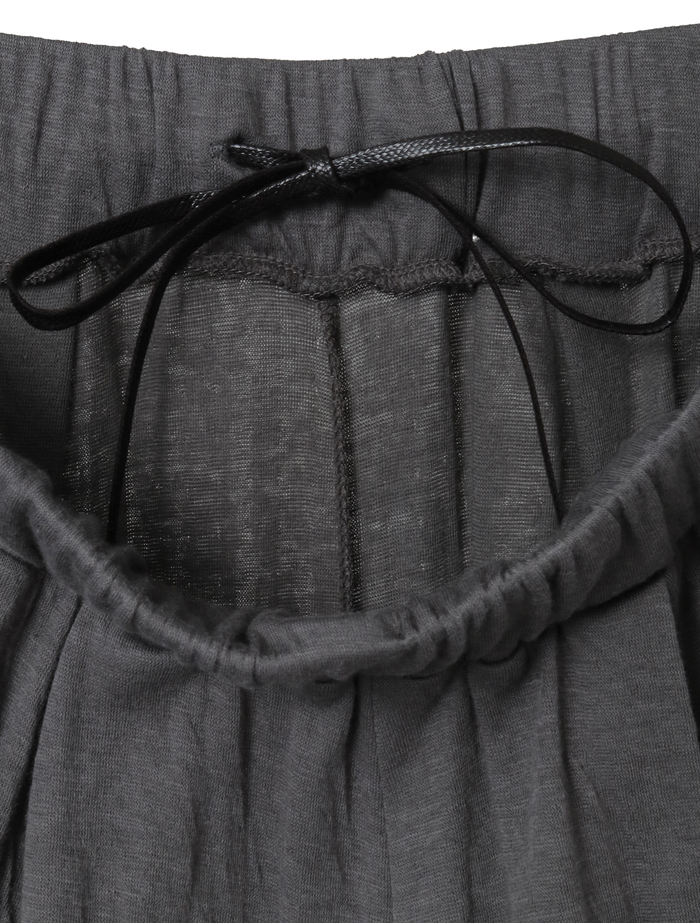 スーピマカシミヤダブルガーゼフレアパンツ 詳細画像 グレー 10