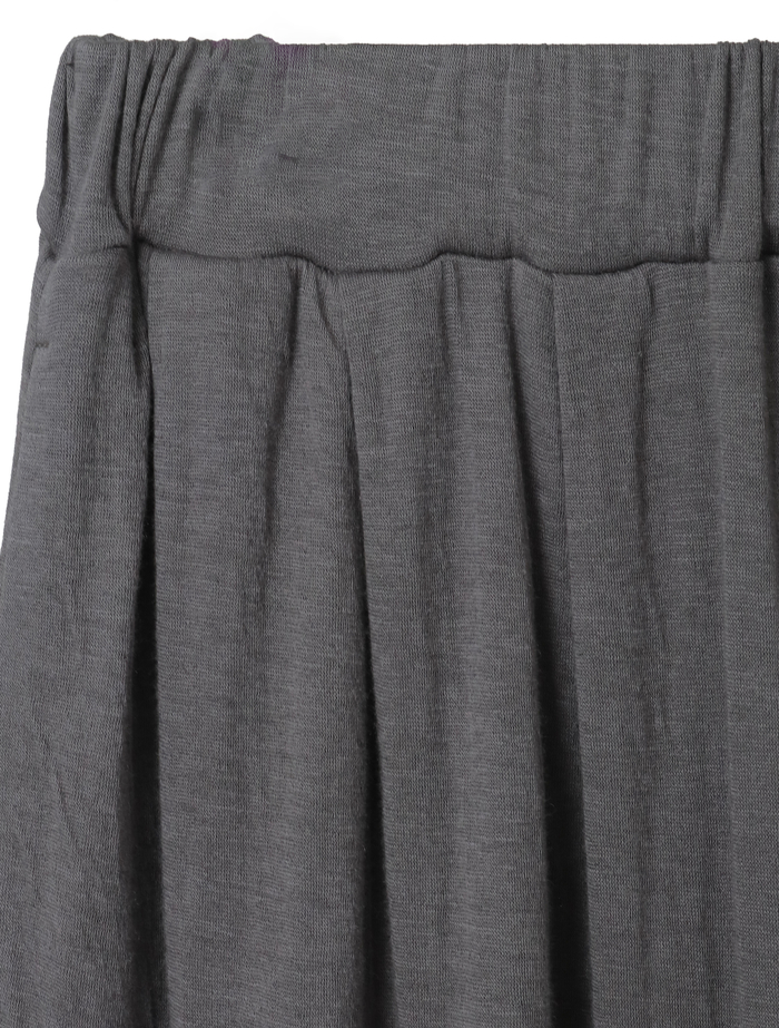 スーピマカシミヤダブルガーゼフレアパンツ 詳細画像 グレー 8