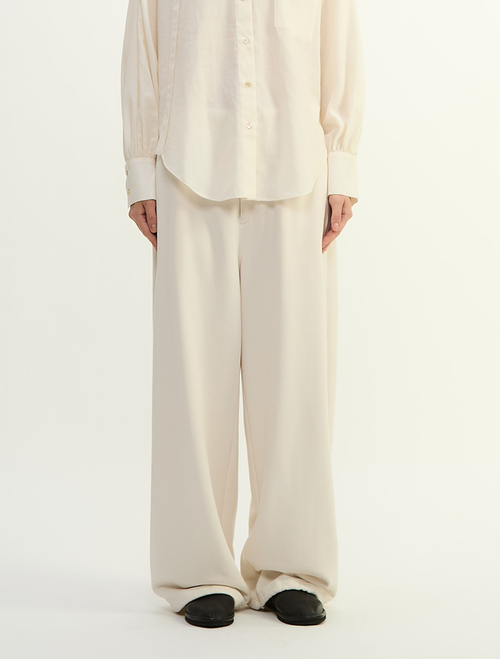 ソフト裏毛スウェットスラックスパンツ