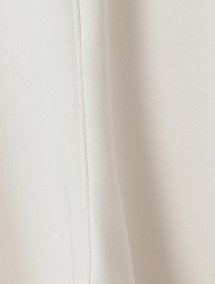 ソフト裏毛スウェットスラックスパンツ 詳細画像 アイボリー 11