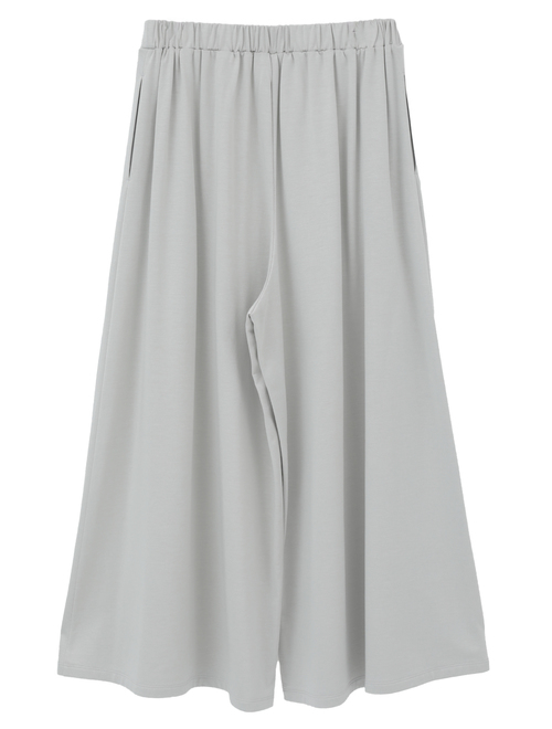 テンセルコットンスウェットフレアパンツ