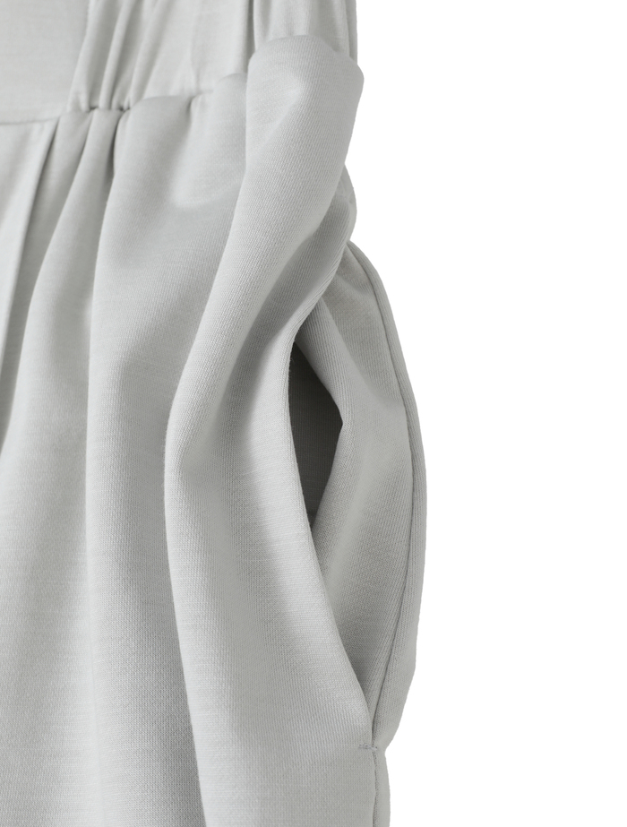 テンセルコットンスウェットフレアパンツ 詳細画像 ライトグレー 4
